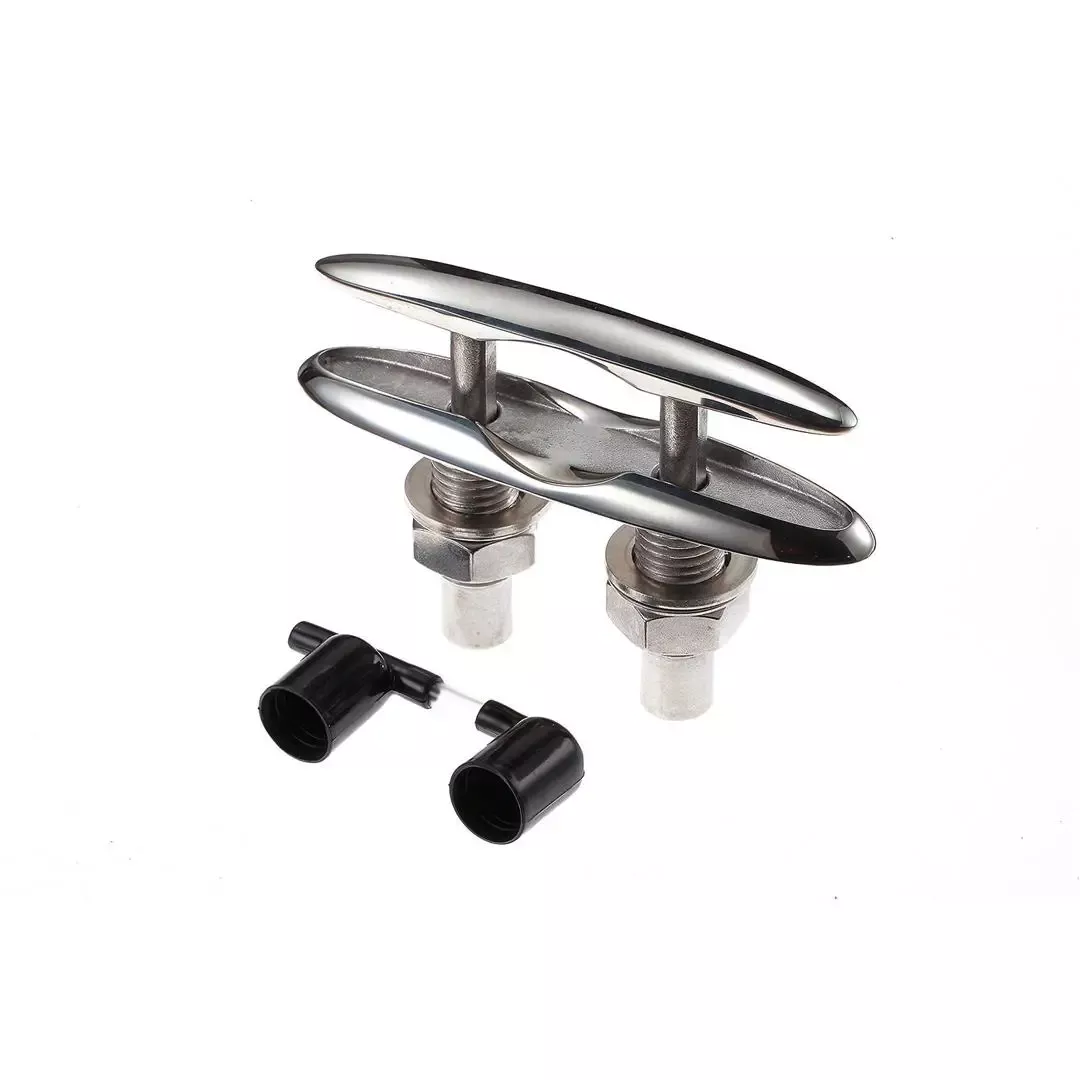 Boat Rope Cleat - Two Hole Mounting Pattern; With Drainage Chargers - ATT66517-7