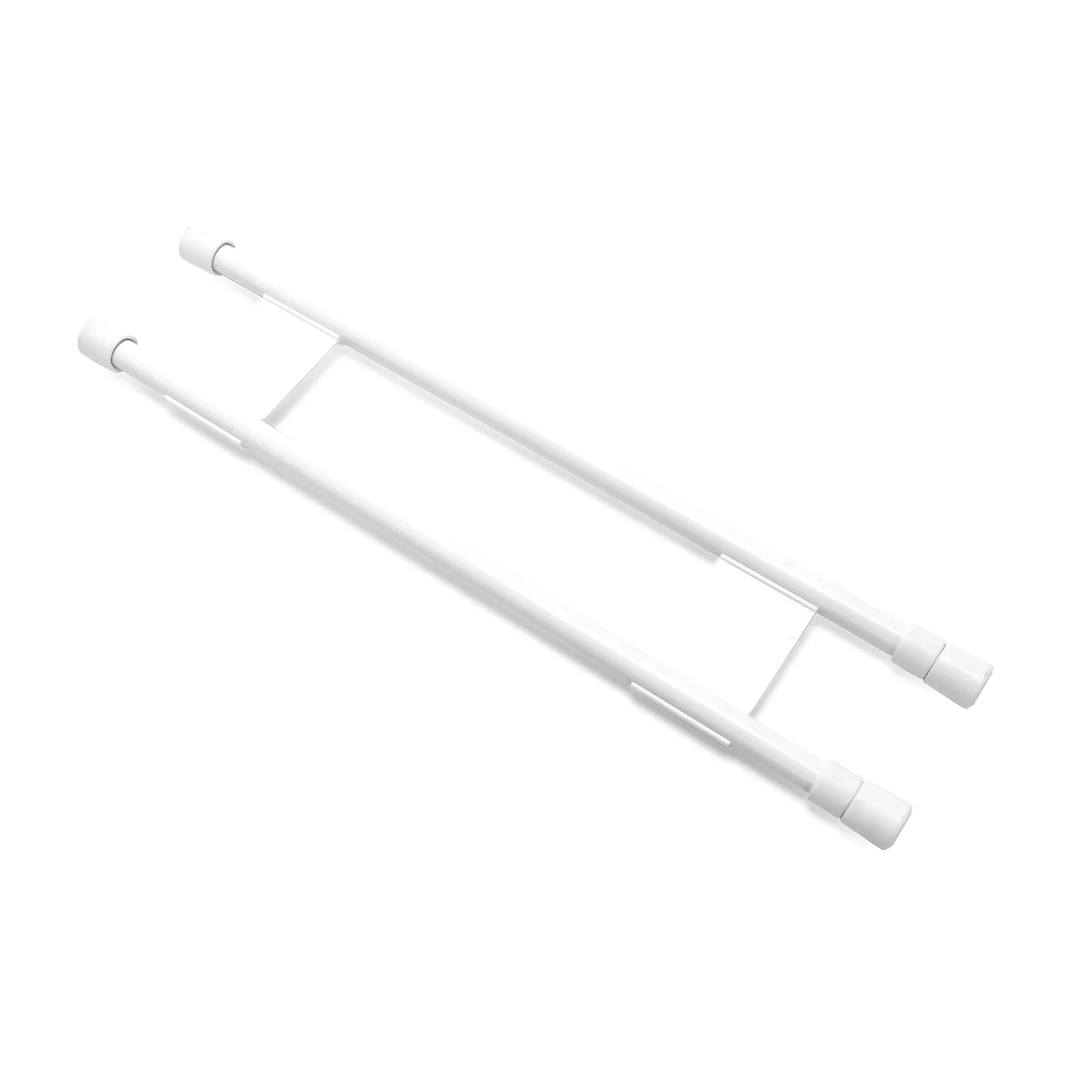 Camco 44063 Cupboard Bars – Double Bar, 1 Pack, White
