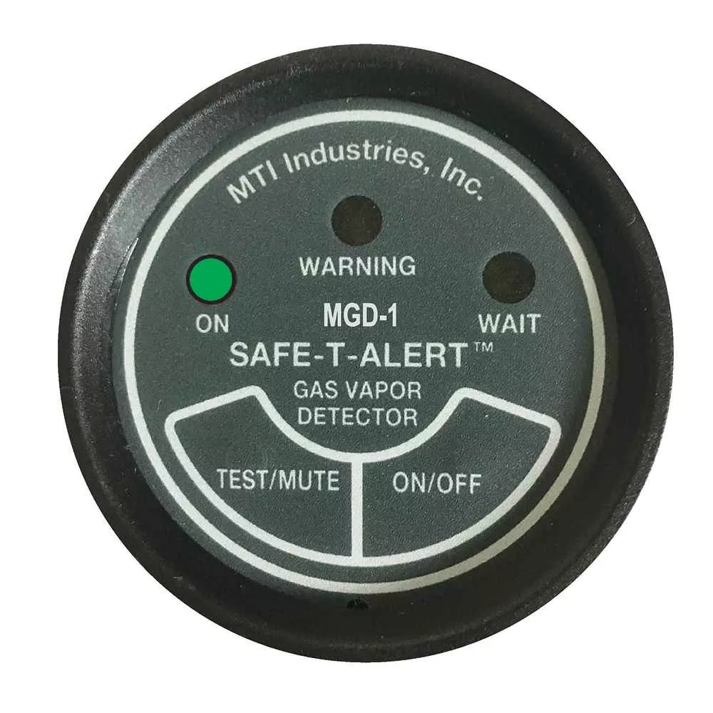 Gas Vapor Alarm UL 2" Instrument Case - Black