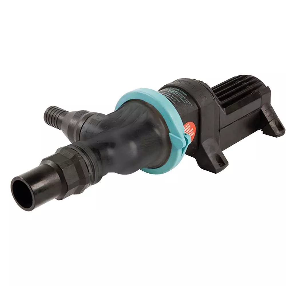 Gulper Grouper Mk3 Fishbox/Waste Pump w/90 deg Ports – 12V
