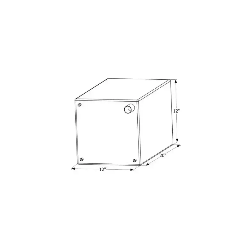 Icon 12734 Fresh Water TankWt247020X12X12