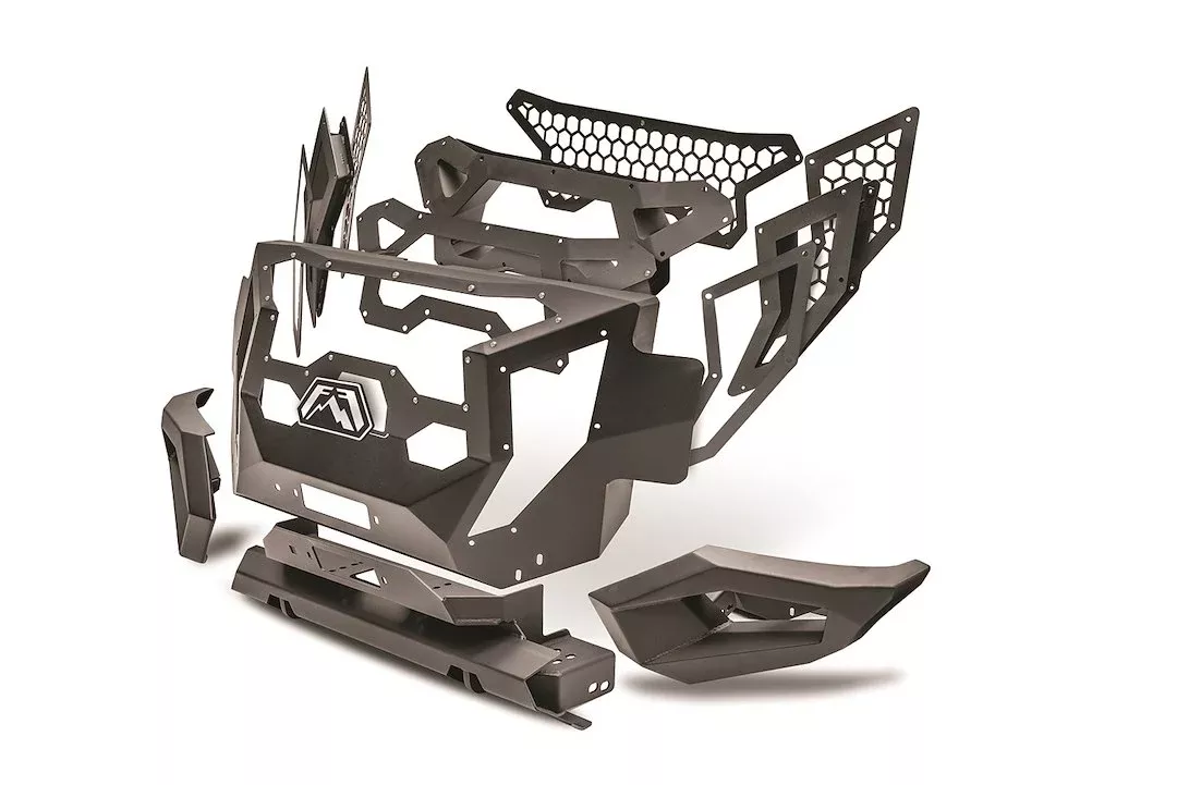 Modular Bumper Steel Fab Fours Grumper GR2900-1