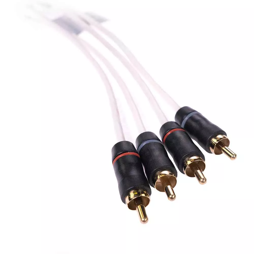 MS-FRCA12 Premium 12' 4-Way Shielded RCA Cable