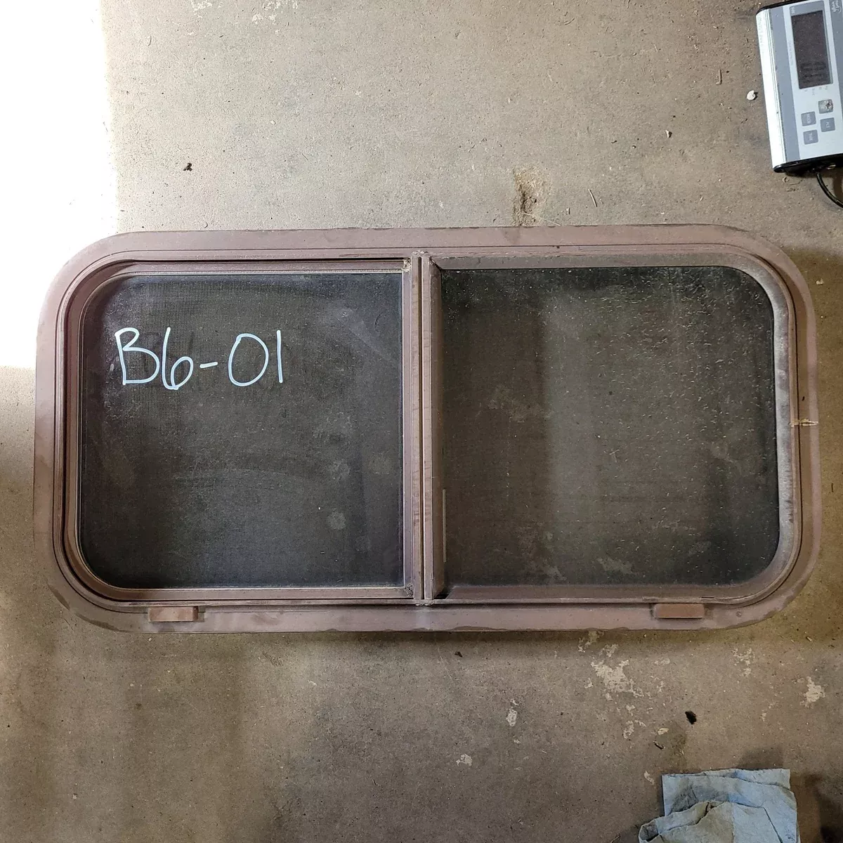 Used Brown Radius Opening Window : 30 1/4 X 15X 2″ D