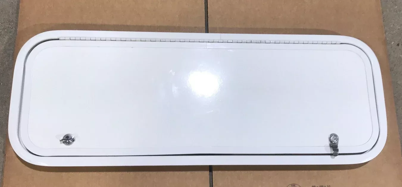 Used Corner Radius Cargo Door35 3/4″ Wx 11 3/4″ H x 2″D