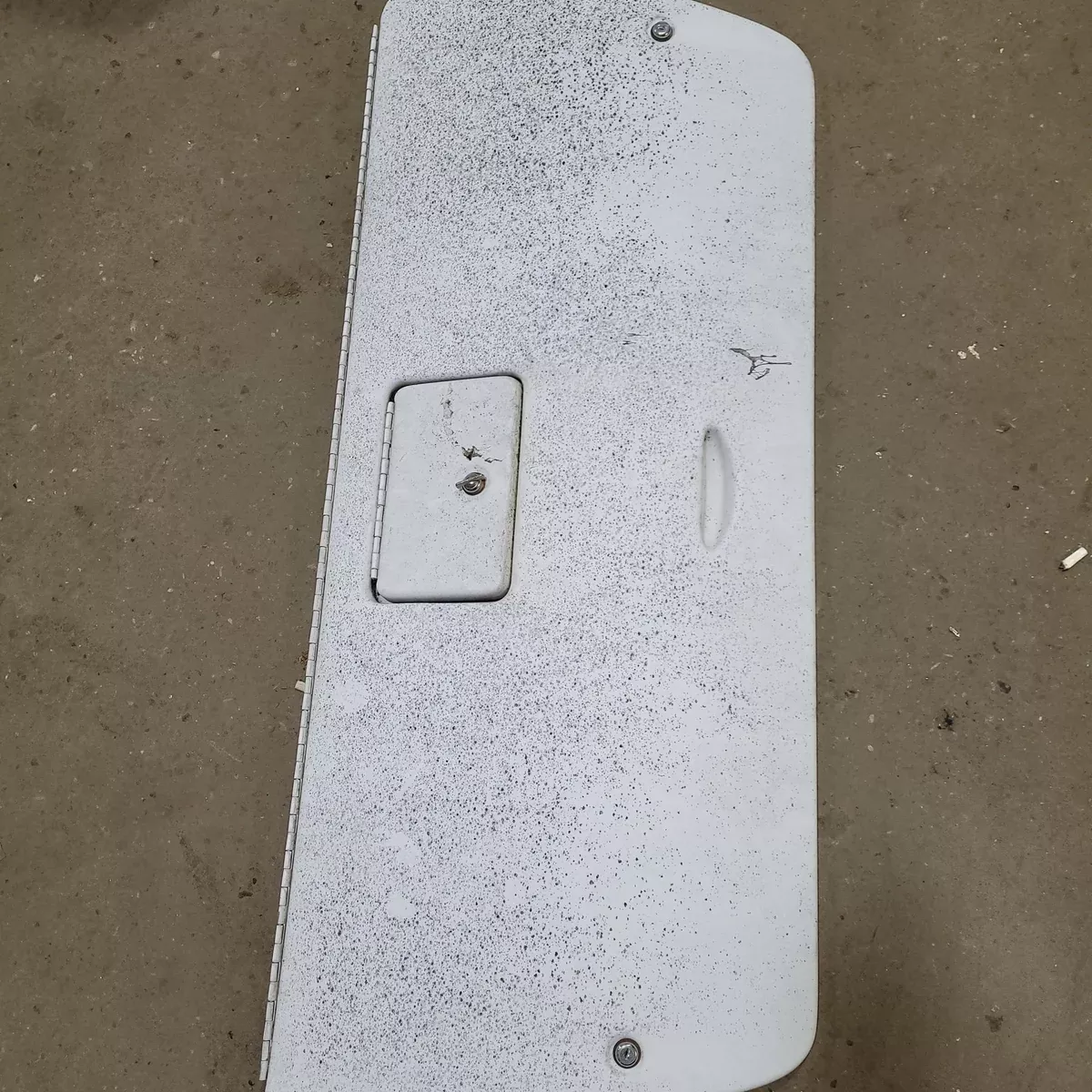 Used Curved Cargo/ Compartment Door 57″ X 22 1/2″