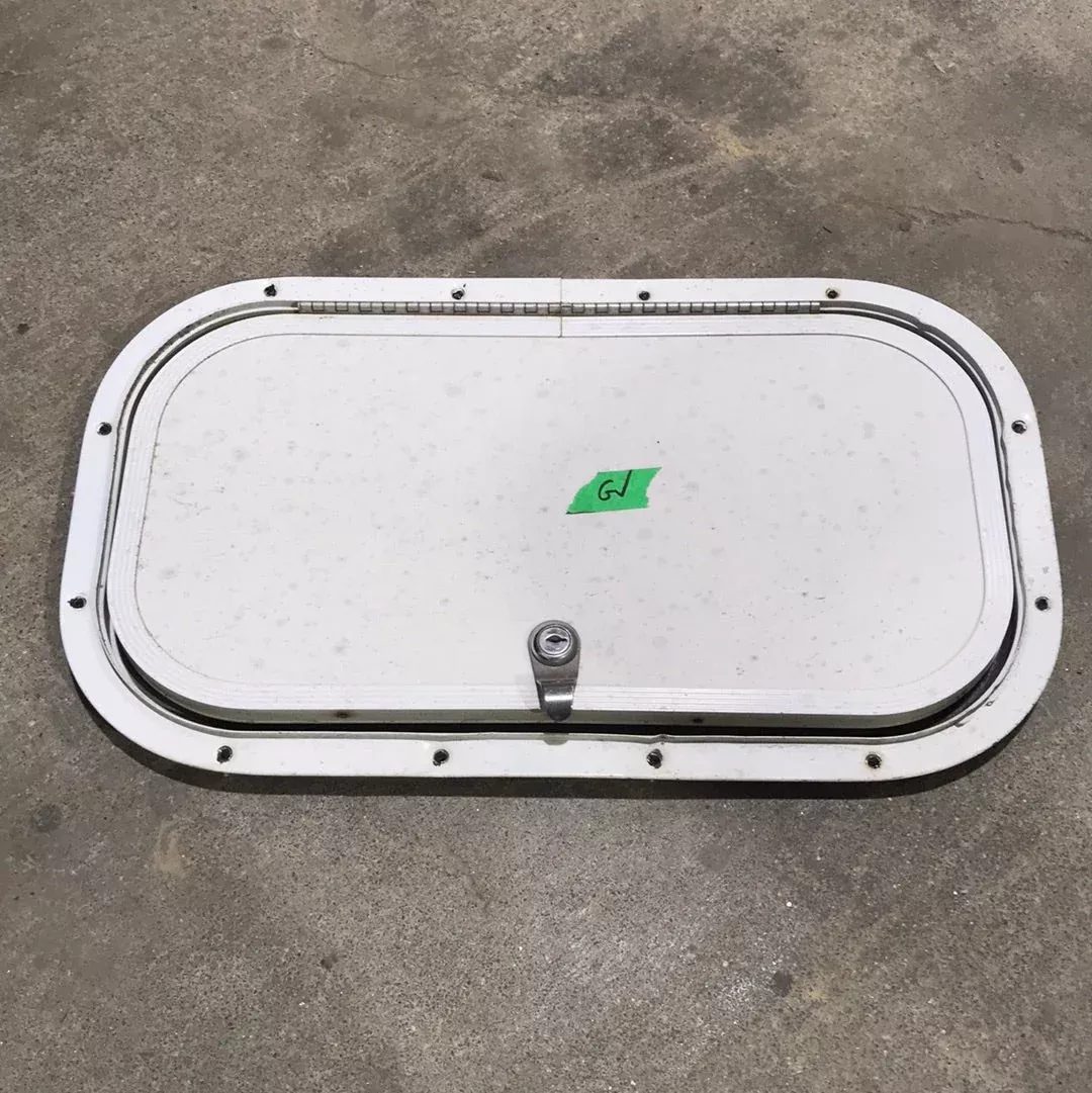 Used Radius Cargo Door 17 3/4′ W x 9 3/4″ H x 5/8″ D