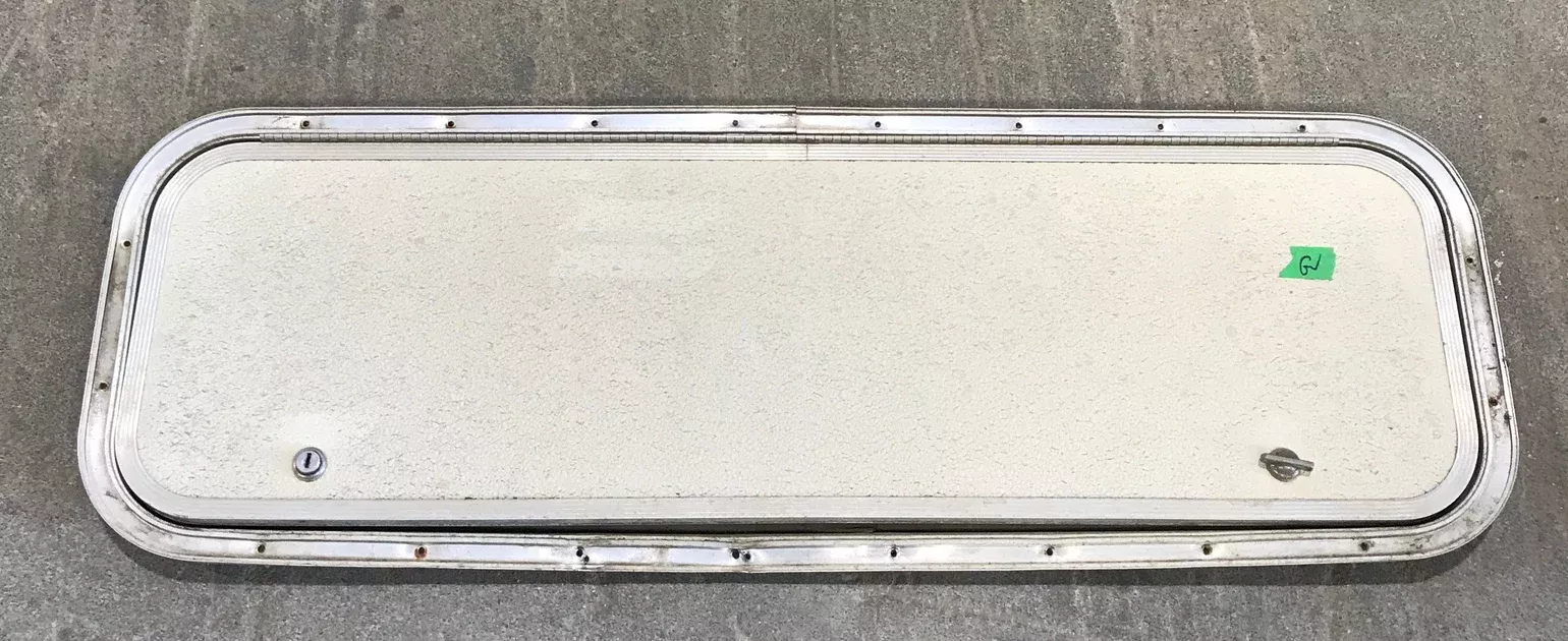 Used Radius Corner Cargo Door 35 1/2″ W x 11″ H x 3/4″ D