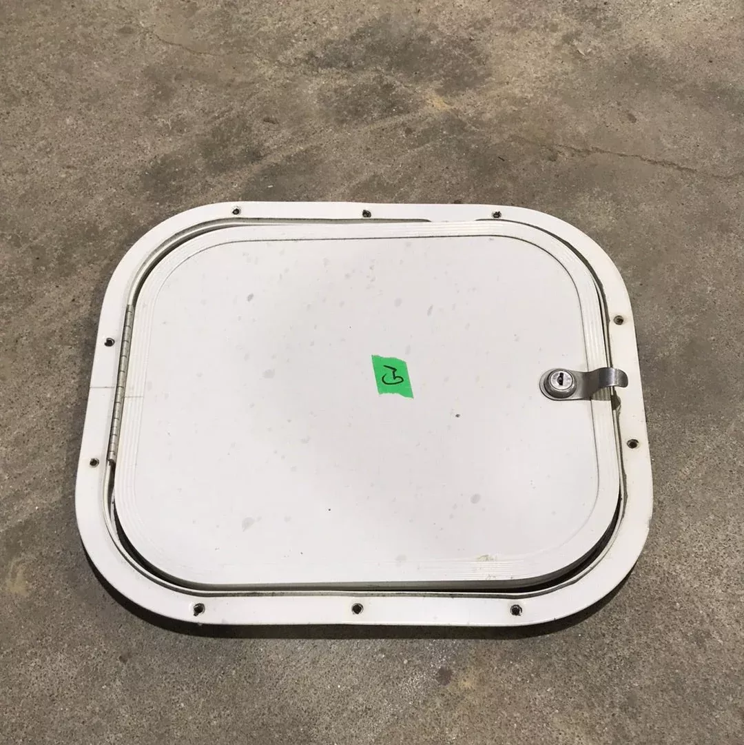 Used Radius Cornered Battery/Cargo Door 13 3/4″ x 11 1/2″ x 5/8 “D