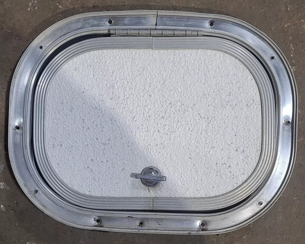 Used Radius Cornered Cargo Door 10 3/4″ x 8″ x 5/8″ D