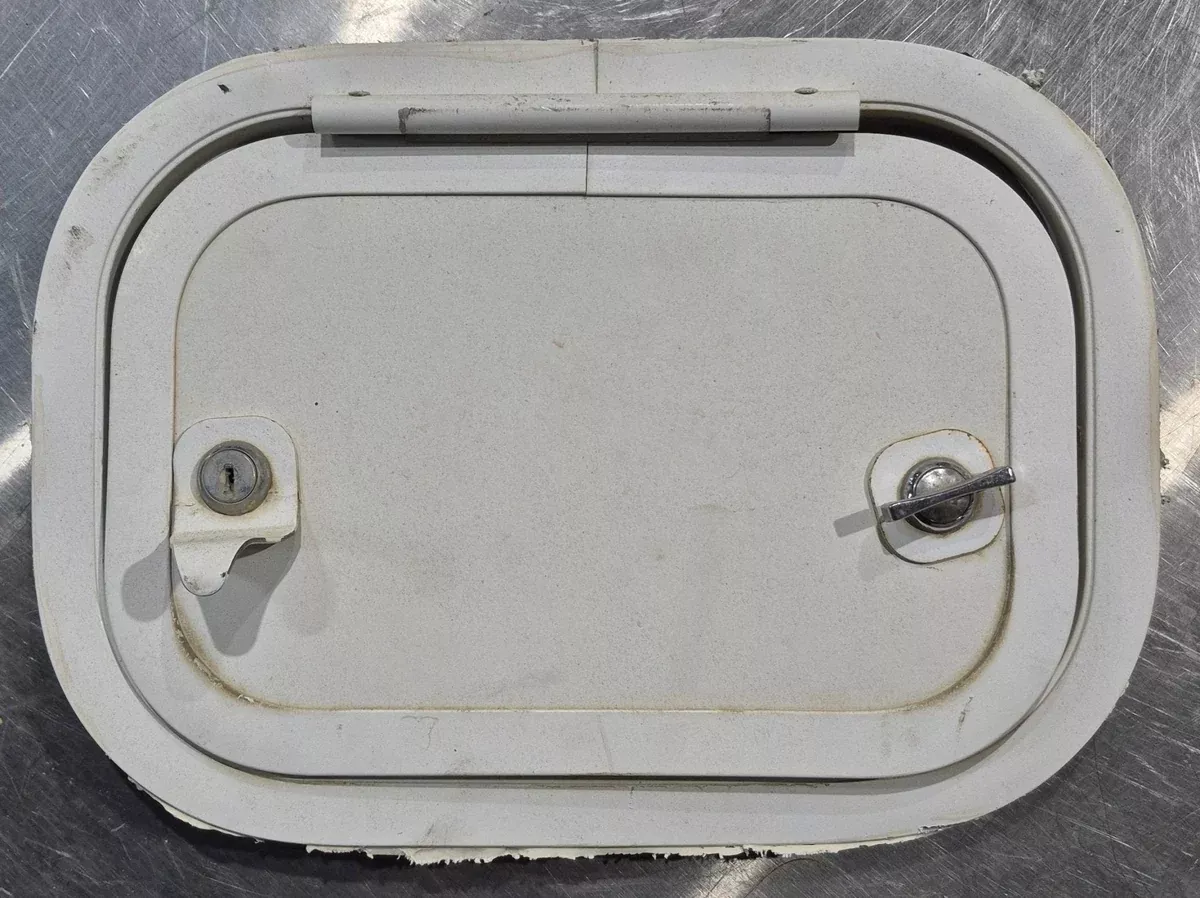 Used Radius Cornered Cargo Door 11 5/8″ x 7 7/8″ x 3/4″ D
