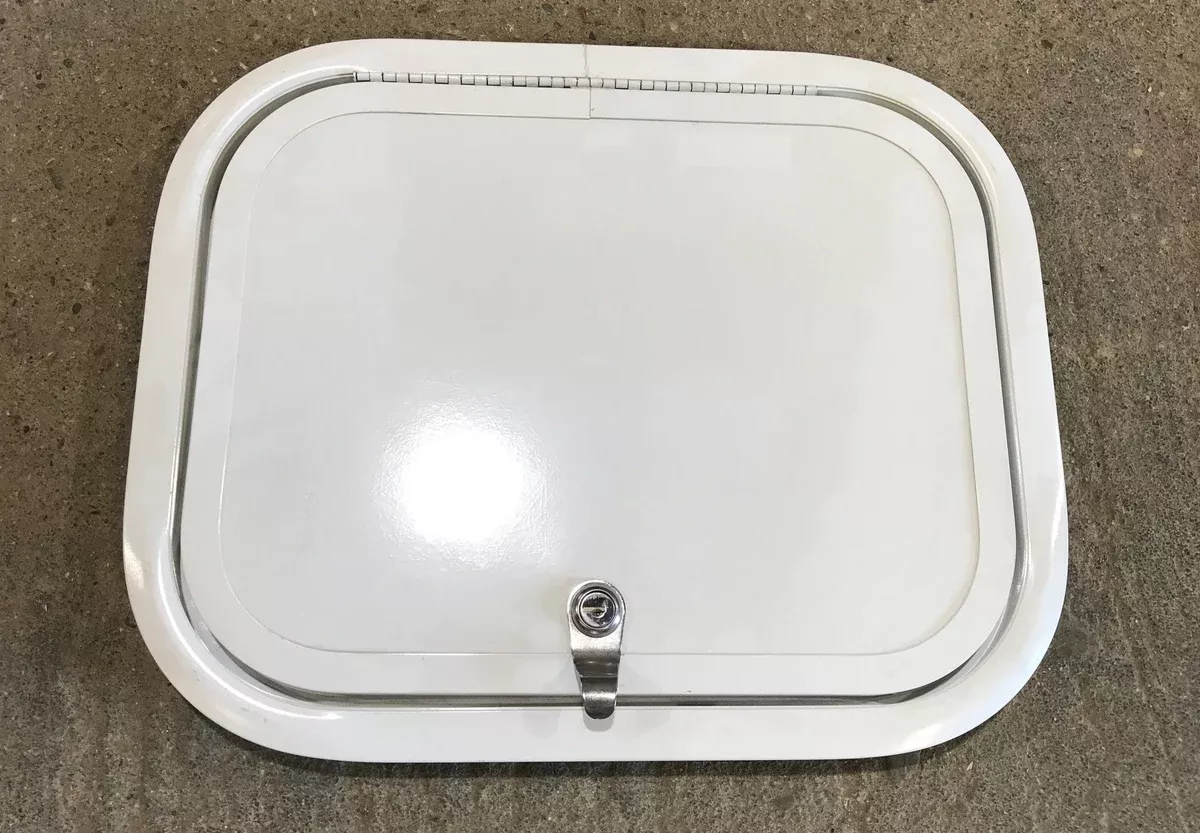 Used Radius Cornered Cargo Door 14 7/8″ x 11 7/8″ x 1″ D