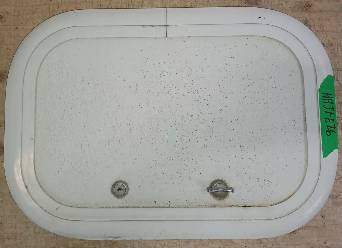Used Radius Cornered Cargo Door 15 3/4″ x 10 1/2″ x 5/8 “D