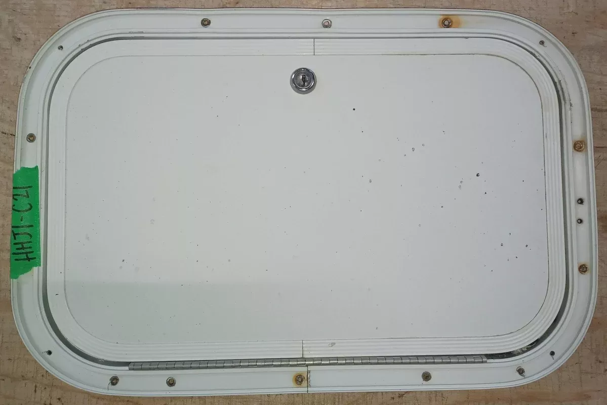 Used Radius Cornered Cargo Door 16 3/4″ x 10 1/2″ x 5/8 “D