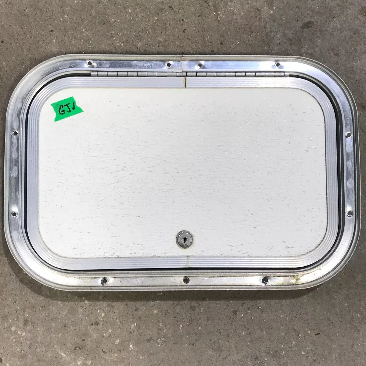 Used Radius Cornered Cargo Door 16″ x 10″ x 1 1/4″ D