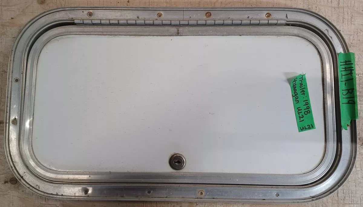 Used Radius Cornered Cargo Door 17 3/4″ x 9 3/8″ x 5/8″D