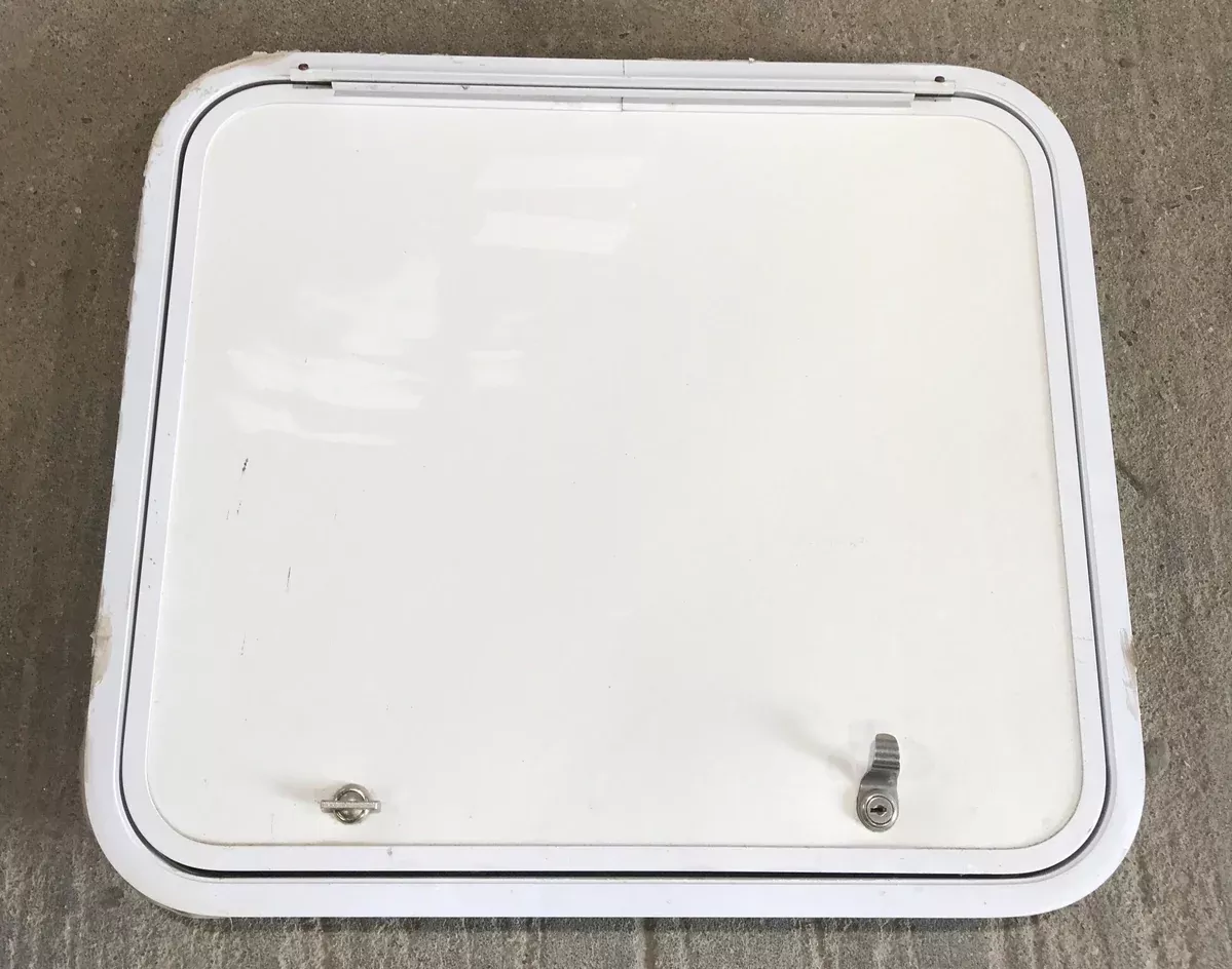 Used Radius Cornered Cargo Door 23 3/4" x 20 3/4" x 1 7/8"D