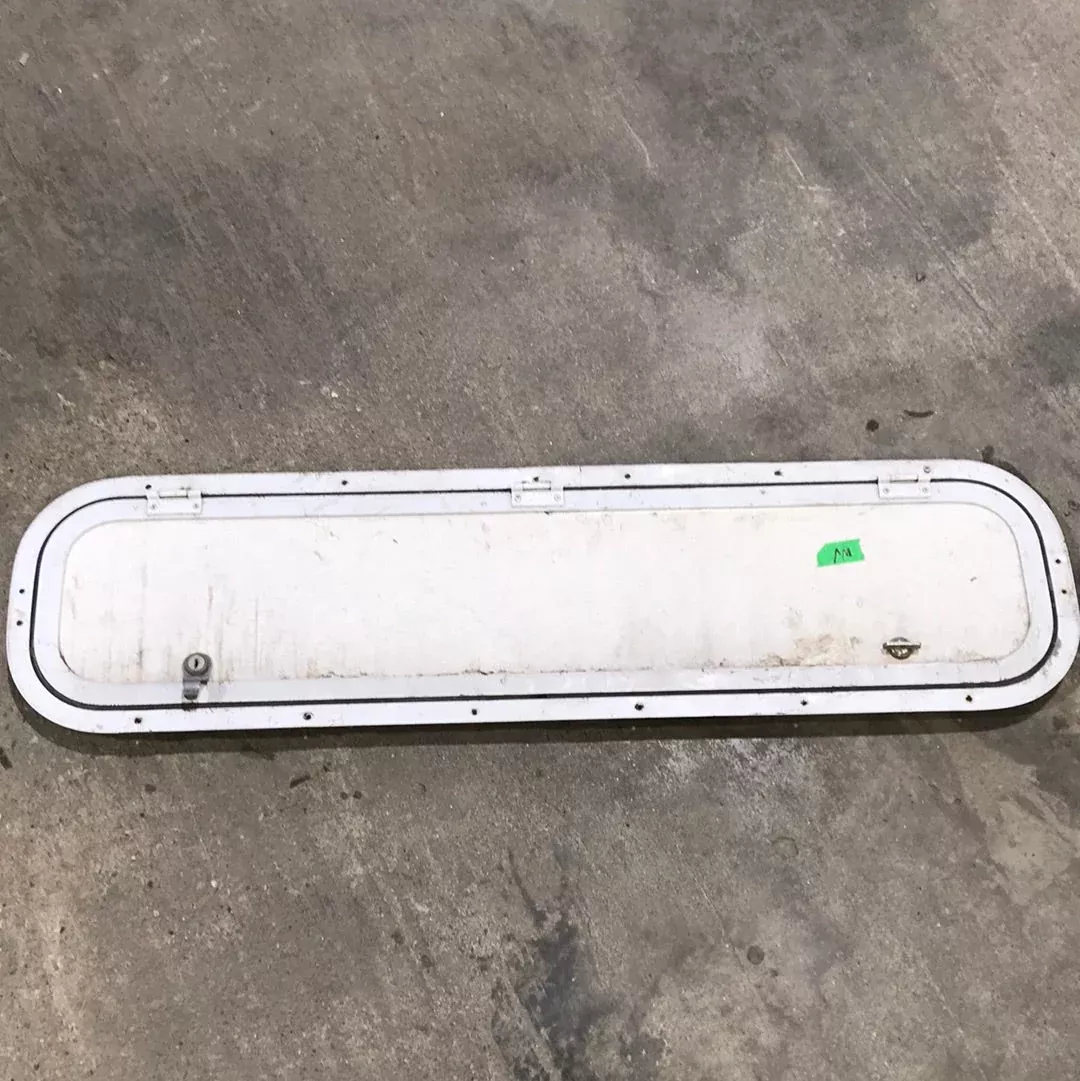 Used Radius Cornered Cargo Door 37 3/4" X 8 3/4X 1/2"D