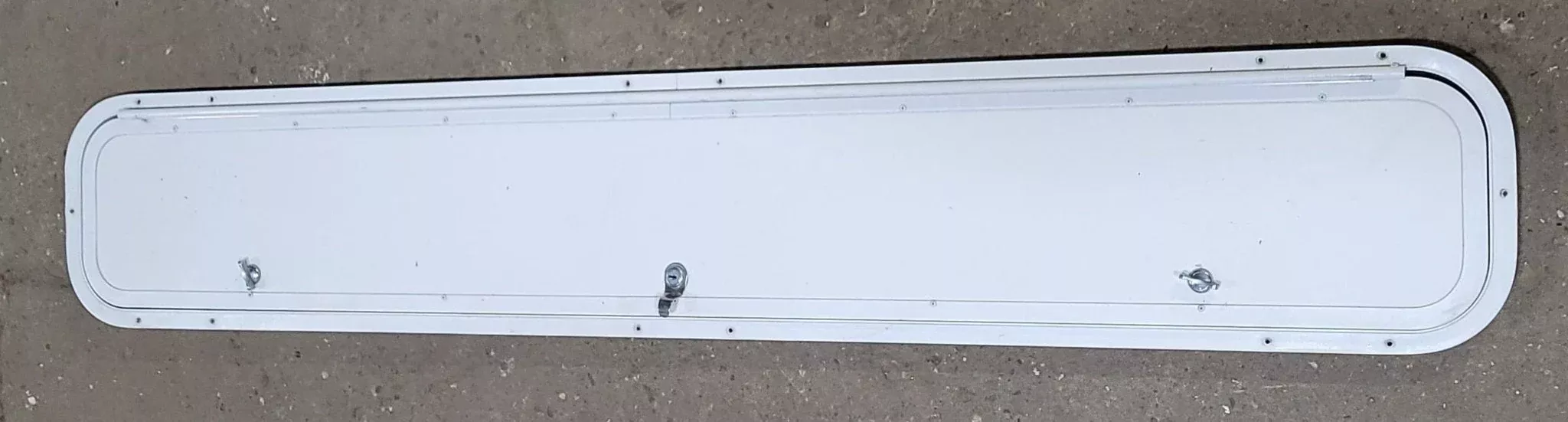 Used Radius Cornered Cargo Door 59 3/4″ x 8 7/8″ X 1/2″ D