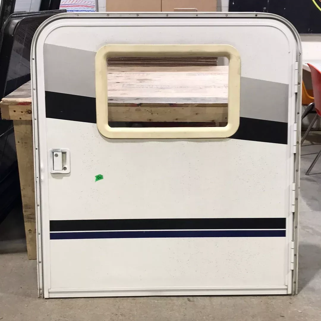 Used Radius Storage Entry Door 43 1/2″ x 47 1/2″ x 3″