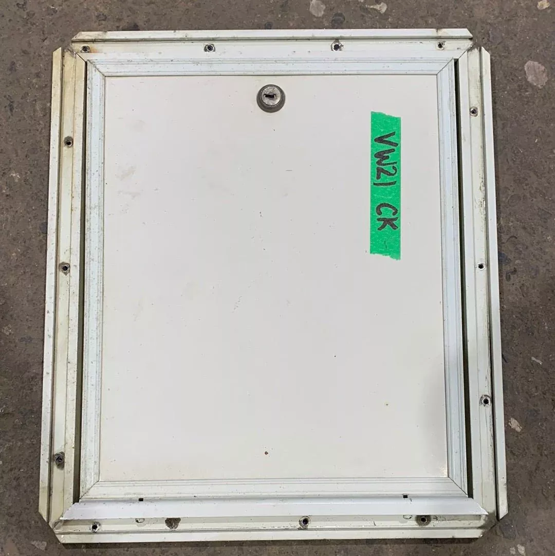 Used Square Cornered Cargo Door 13 3/4″ x 11 3/4″ x 1/2″D