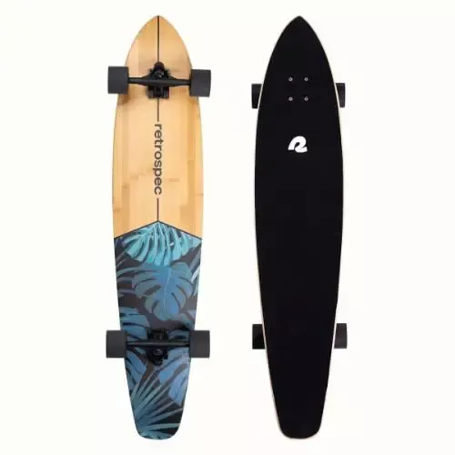 Zed 44″ Longboard; Dark Tropics – RTS4054