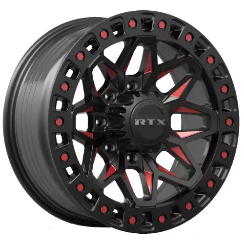 Zion 18X9 8X180 Et20 Cb125.1 Gloss Black Milled Red – RTI083282