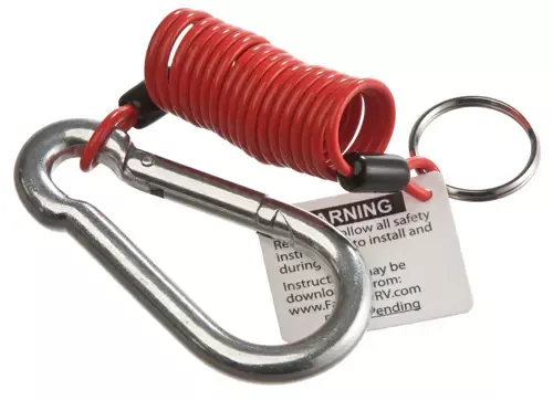 Zip 4′ Breakaway Cable; coiled – 80-01-2140