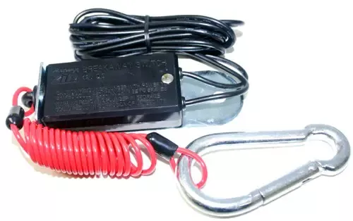 Zip 4′ Breakaway Cable & Switch; features coiled cable – 80-00-2040
