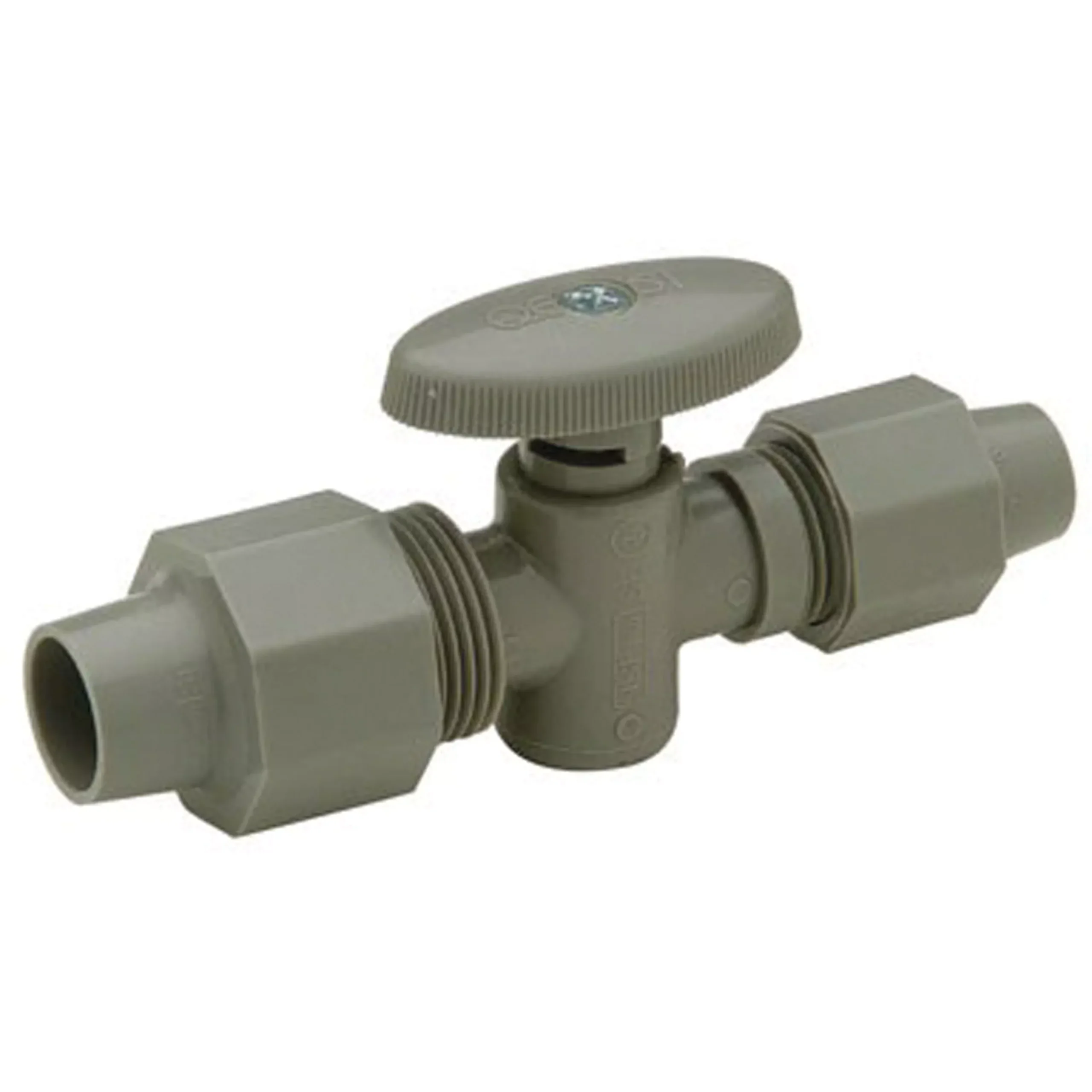 Zurn QV411 QickTite Unassembled Straight Stop Valve – 1/2″ MPT x 1/2″ MPT
